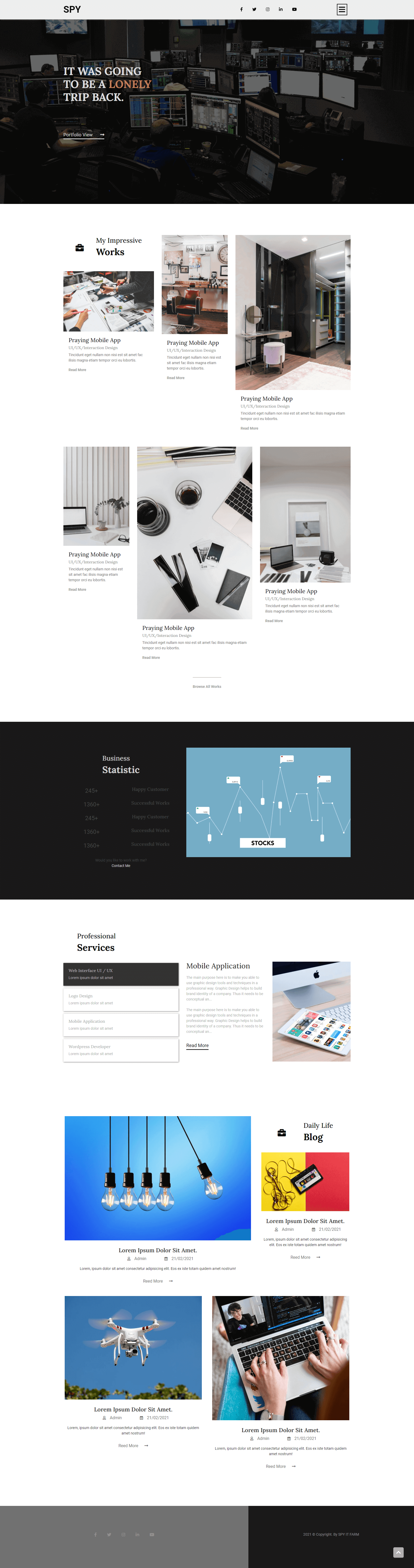 GYM Website Design